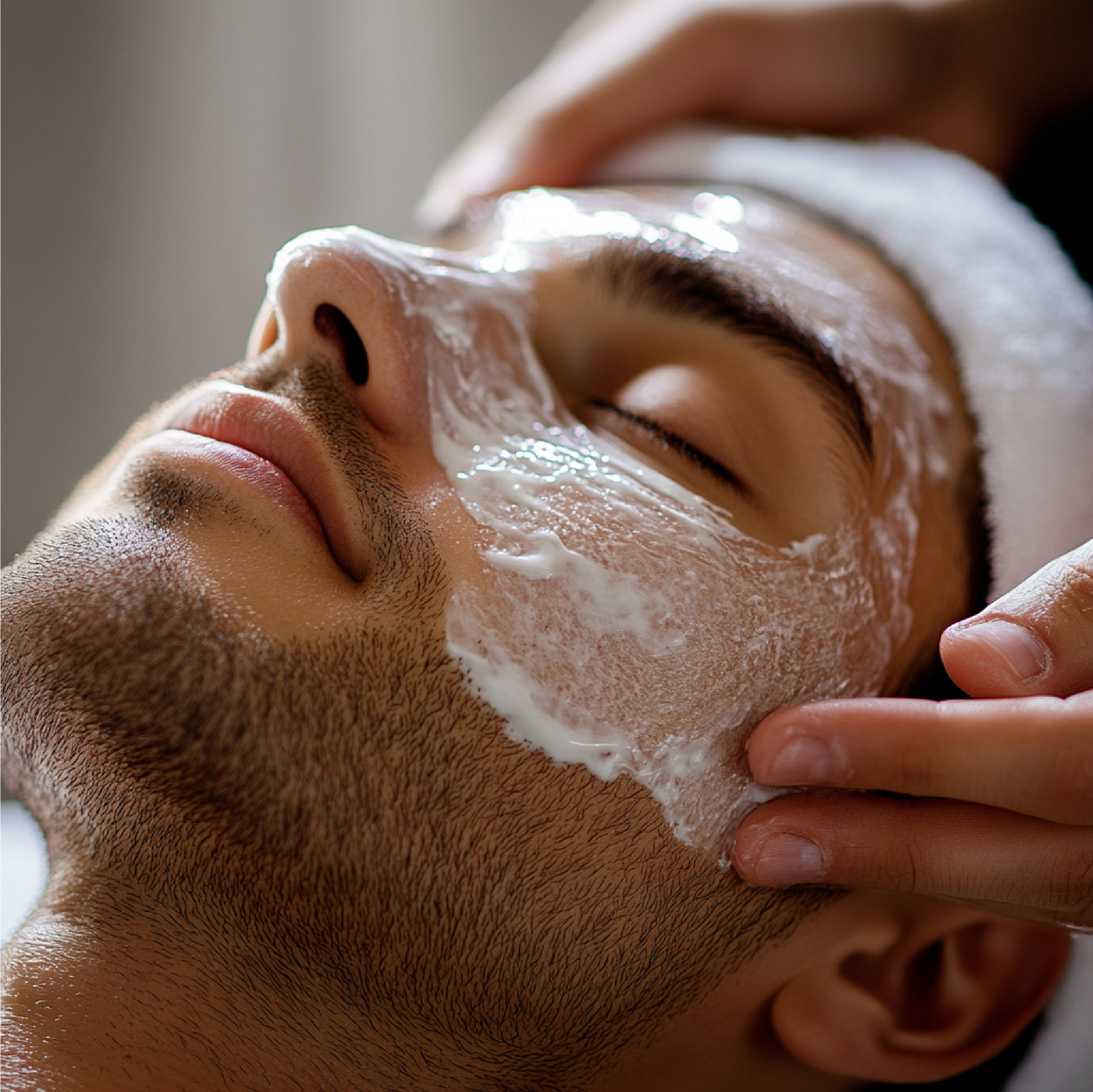 un-hombre-que-se-somete-una-sesion-de-limpieza-facial-profunda-con-un-enfoque-en-la-exfoliacion-y-la-renovacion-de-la-piel un-hombre-que-se-somete-una-sesion-de-limpieza-facial-profunda-con-un-enfoque-en-la-exfoliacion-y-la-renovacion-de-la-piel